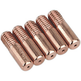 5 PACK 0.8mm Contact Tip for MB14 Welding Torches - MIG Welding Contacts