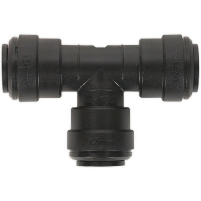 5 Pack 12mm Pneumatic Air Pipe Equal T Splitter Coupling Adapter