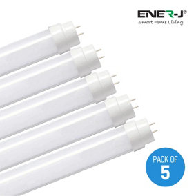 5 Pack 22W T8 5ft 150Cms LED Tube Light 2000Lm, 4000K Cool White Retrofit