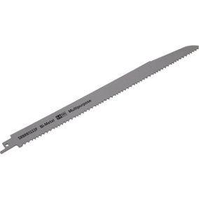 5 PACK 300mm Bi-Metal Reciprocating Saw Blade - 5-8 TPI - Milled Side Set Teeth