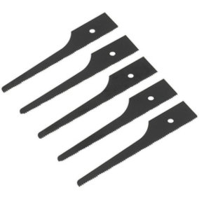 5 PACK - HSS Air Saw Blades - 24 TPI BLACK Reciprocating Multi Material Cutters