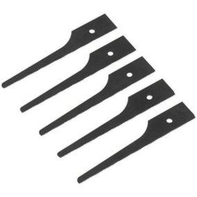 5 PACK - HSS Air Saw Blades - 32 TPI BLACK Reciprocating Multi Material Cutters