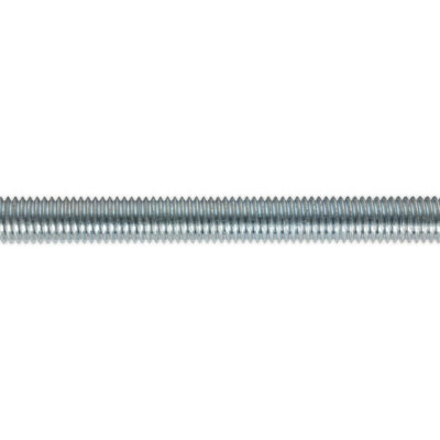 5-Pack M10 x 1mm Zinc Plated Threaded Studding Rod - Grade 8.8 DIN 975