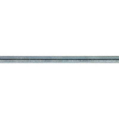 5-Pack M6 x 1mm Threaded Studding Rods - Grade 8.8 Zinc Plated DIN 975