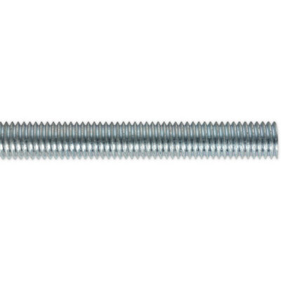 5 PACK Threaded Studding Rod - M10 x 1mm - Grade 8.8 Zinc Plated - DIN 975