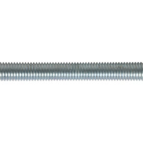 5 PACK Threaded Studding Rod - M12 x 1mm - Grade 8.8 Zinc Plated - DIN 975