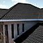 5 Pcs Black Golan Tile Stone Coated Metal Sheet Roofing Shingles L 1340mm x W 420mm