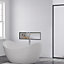 5 Pcs Grey Shower Wall Panels Sparkle Effect Bathroom 260 x 25 cm