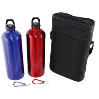 5 Piece Aluminium Drinks Bottle Pack