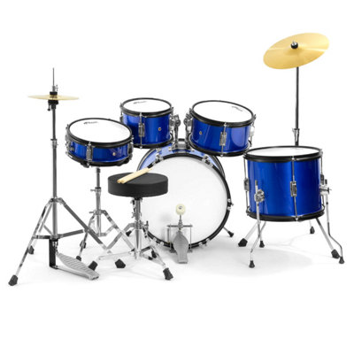 5 Piece Junior Drum Kits - Drum Sets for Kids With 6 Months Free Lessons