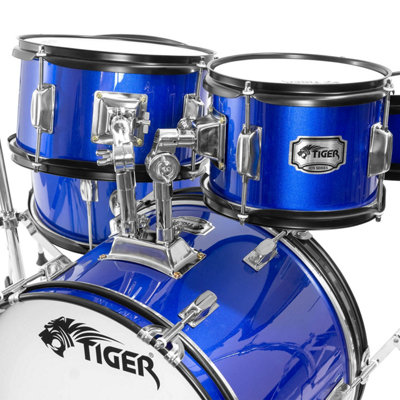 5 Piece Junior Drum Kits - Drum Sets for Kids With 6 Months Free Lessons