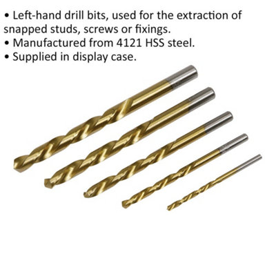 Left handed drill bit autozone discount