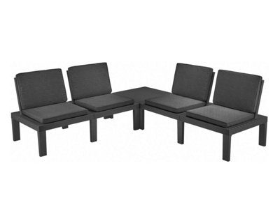 5 Piece Molok Garden Set - Anthracite