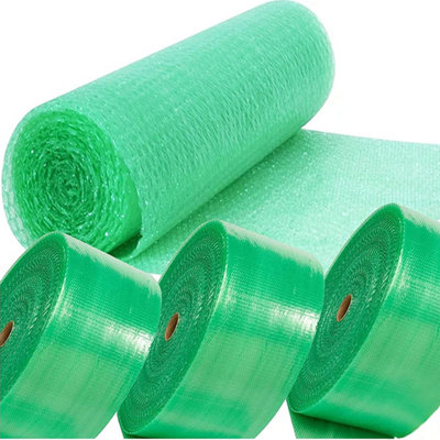 5 Rolls x 300mm Green Biodegradable Recyclable Polythene 100 Meter Bubble Wrap Rolls