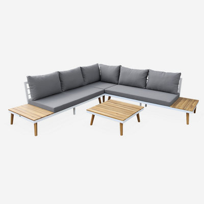 5 seater wooden outdoor sofa Buenos Aires Corner sofa with