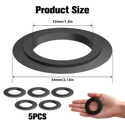 5 set Franke Sink Plug Rubber Seal O Rings Washers Gasket Pop Up Basin ...