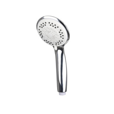 5 Spraying Function Shower Head Chrome Finish DIY at B&Q