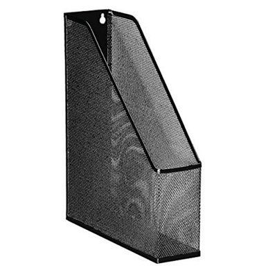 5 Star Office Wire Mesh MagazineFile Blk