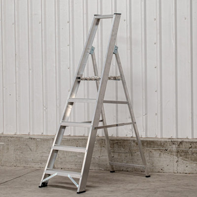 5 Step Industrial Platform Step Ladder
