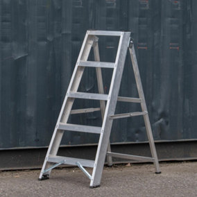 5 Step Industrial Swingback-Builders Step Ladder