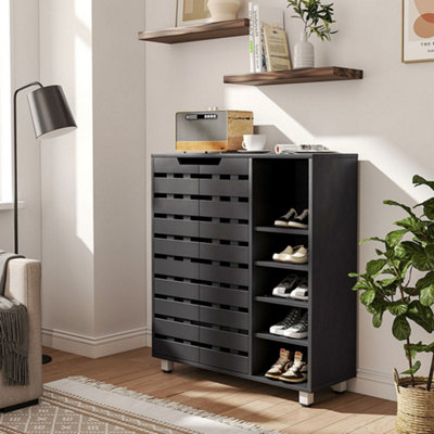 Black Shoe Storage Cabinetnull