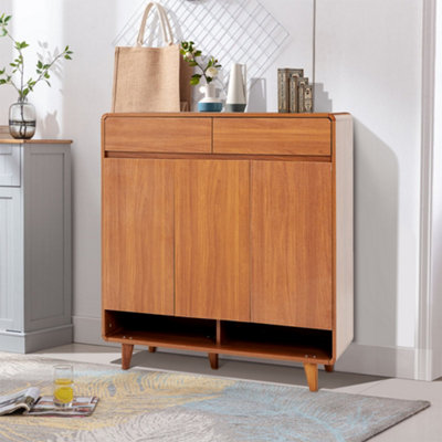 5-Tier Enryway Cabinet Shoe Storage Cabinet