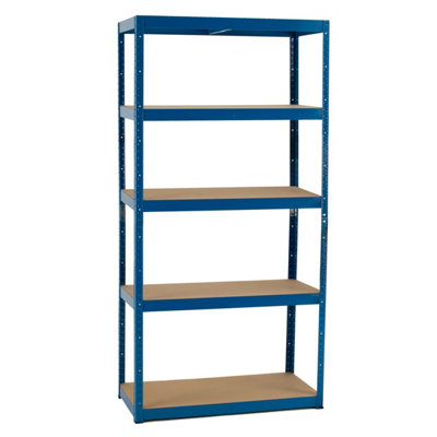 5 Tier Everyday Storage Shelving 1800h x 900w x 450d mm 275kg