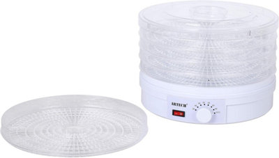 5-Tray BPA-Free Food Dehydrator – Adjustable Temperature For Jerky, Herbs, Fruit & Veggies