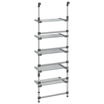 5-TIER HANGING LAUNDRY DRYING RACK ALUMINIUM