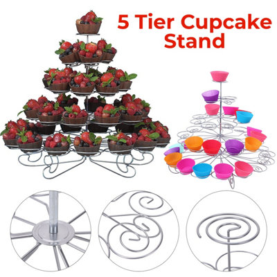 KatchOn, Christmas Cupcake Stand - Pack Of 2