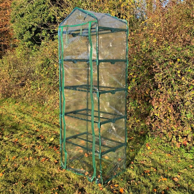 5 Tier Mini Greenhouse Clear View Replacement Cover - 3