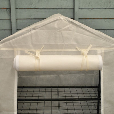 5 Tier Mini Greenhouse Fleece Frost Protection Cover - 3