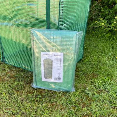5 Tier Mini Greenhouse Reinforced Replacement Cover - 3