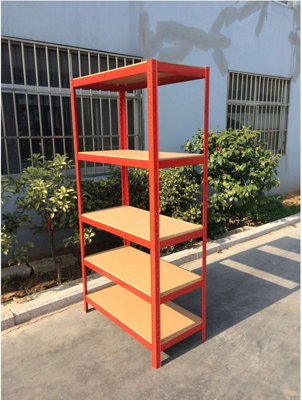 5 Tier Modern Storage Organization Rack and Shelving Unit Storage Wall ...
