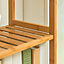 5 Tier Portable Wood  Book Shelves Organizer for Living Room Home 680mm(W)