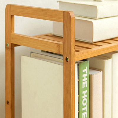 thumbnail image 2 of YMYNY Bookshelf, 6 Tier Storage Rack, Plant Rack, Storage Rack With Steel Frame,for Living Room 2 of 9