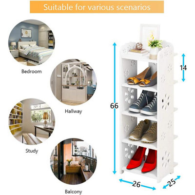 Shoe display shelves for home sale