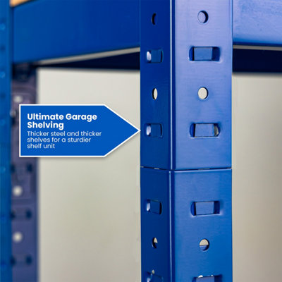 5 Tier Ultimate Garage Shelving 1800h x 900w x 600d mm 175kg