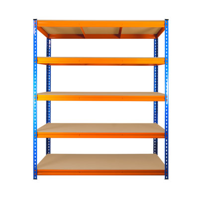 5 Tier ULTRA HEAVY DUTY Storage Racking 1800h x 1500w x 450d mm 350kg