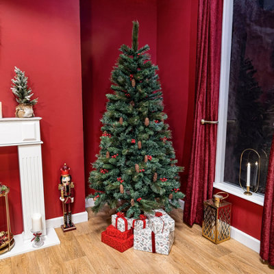 5' Tollymore Spruce Artificial Christmas Tree By The Christmas Centre