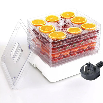 5 Tray Electric Food Dehydrator-Food Dehydrator with 35-70 Degree Celsius, 350W