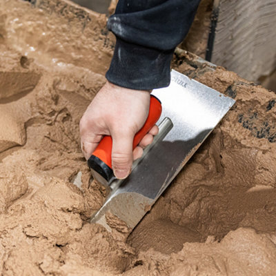 5 x 13" Plastering Trowel - Carbon Steel - 3