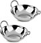 5 X 15cm Stainless Steel Indian Balti Karahi Metal Curry Serving Table Dishes