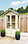 5 x 2 Pressure Treated Wooden T&G Mini Greenhouse (5' x 2' / 5ft x 2ft) - APEX