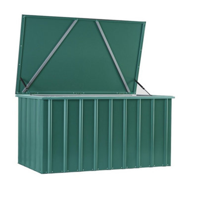 5 x 3 Metal Garden Storage Box - Heritage Green (5ft x 3ft / 5' x 3' / 1.4m x 0.9m)