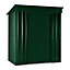 5 x 3 Pent Metal Garden Shed - Heritage Green (5ft x 3ft / 5' x 3' / 1.5m x 1.0m)