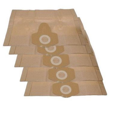 5 x 30L Wet & Dry Vacuum Cleaner Bags For Clark & Draper WDV