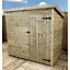 5 x 4 WINDOWLESS Garden Shed Pressure Treated T&G PENT Wooden Garden Shed + Single Door (5' x 4' / 5ft x 4ft) (5x4)