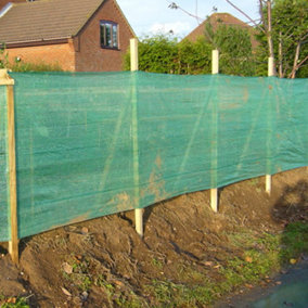 5 x Gardeners Dream 1M x 100M Robust Windbreak Shade Netting for Gardens and Greenhouses - Debris Barrier Fence, Heavy Duty, Green