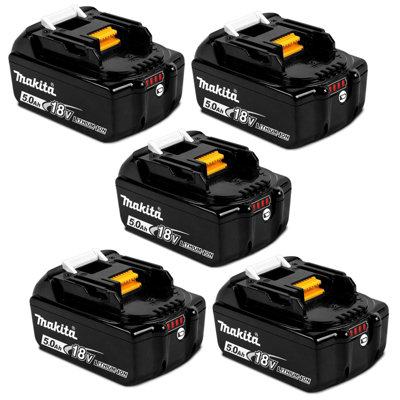 Pack de 5 machines 18V + Batteries MAKITA - DLX5090PT DLX3058PTJ